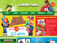 Tablet Screenshot of labrujitatapita.com